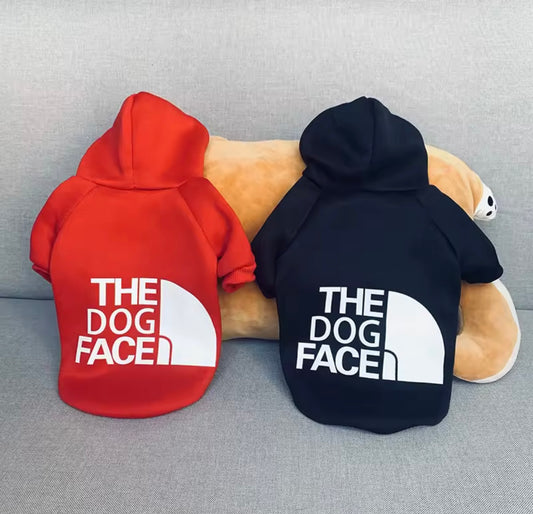 The dog hoodies