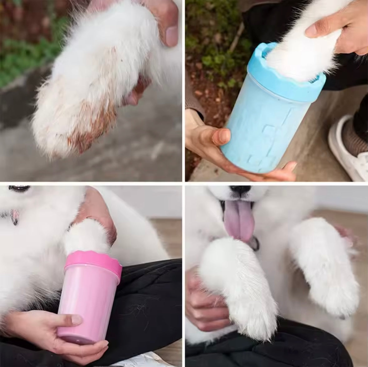 Portable Paw Cleaner – Quick & Gentle Muddy Paw Wash | PAWCOMFRT